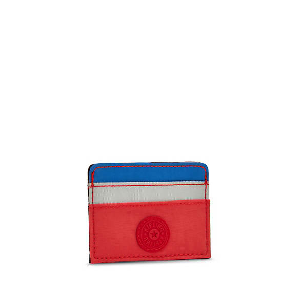 Plecaki Kipling Cardy Card Holder Niebieskie Czerwone | PL 1162YX